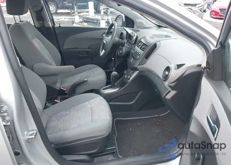 2012 Chevrolet Sonic 2Ls из США, поврежденный, VIN 1G1JA5SH2C4189029